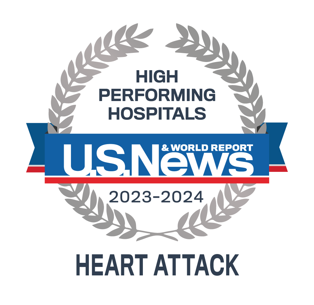 High Performing Hospitals - U.S. News & World Report - 2023-24 - Heart Attack