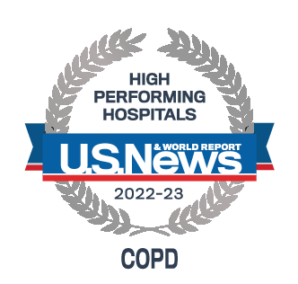 High Performing Hospitals - U.S. News & World Report - 2022-23 - COPD