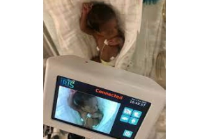 Photo showing the newborn camera in action