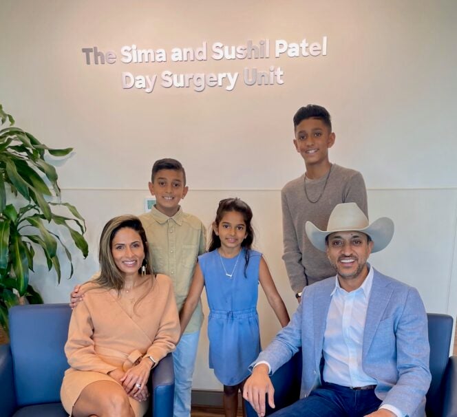 The Sima and Sushil Patel Day Surgery Unit